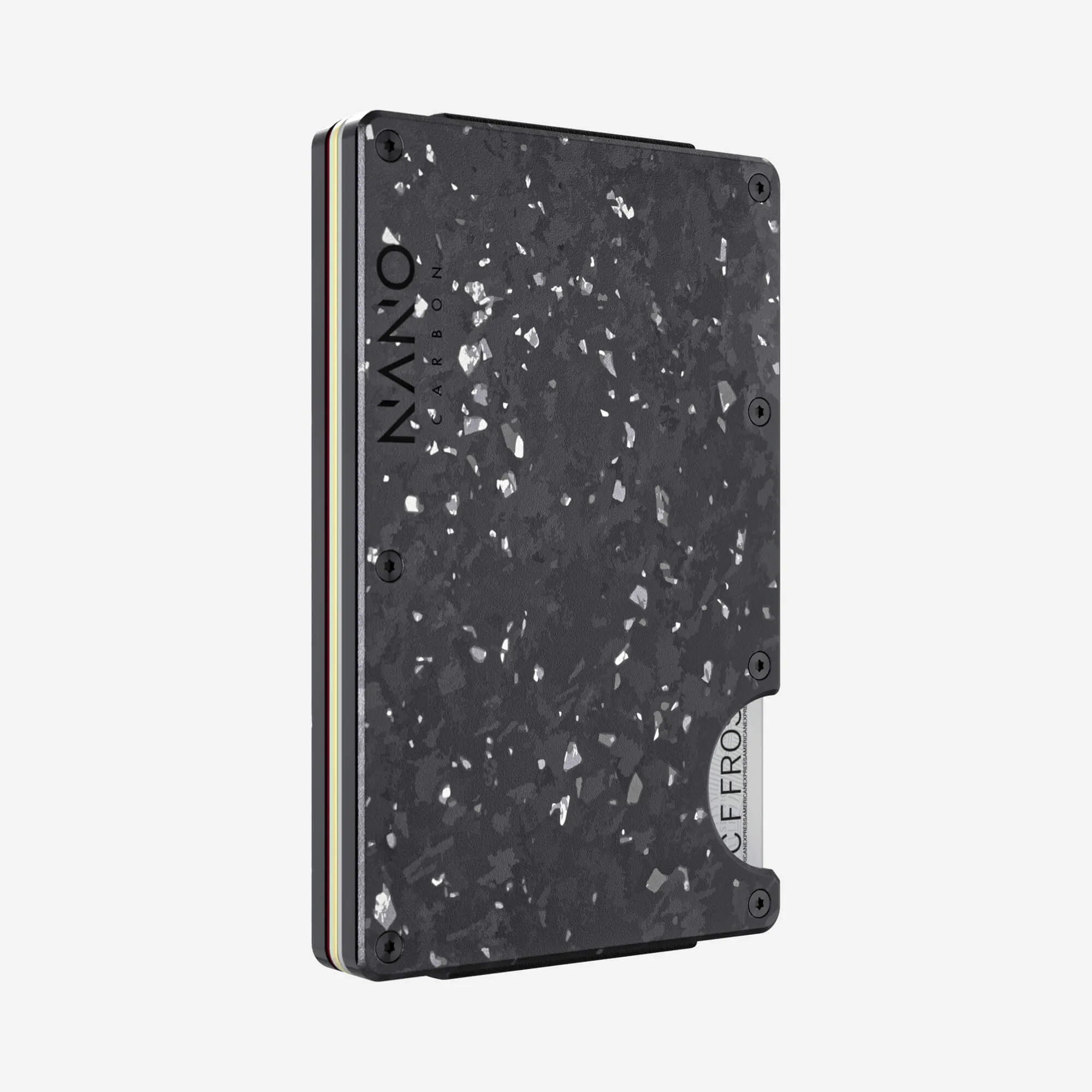 Cash Strap Wallet (Nero/Argento)