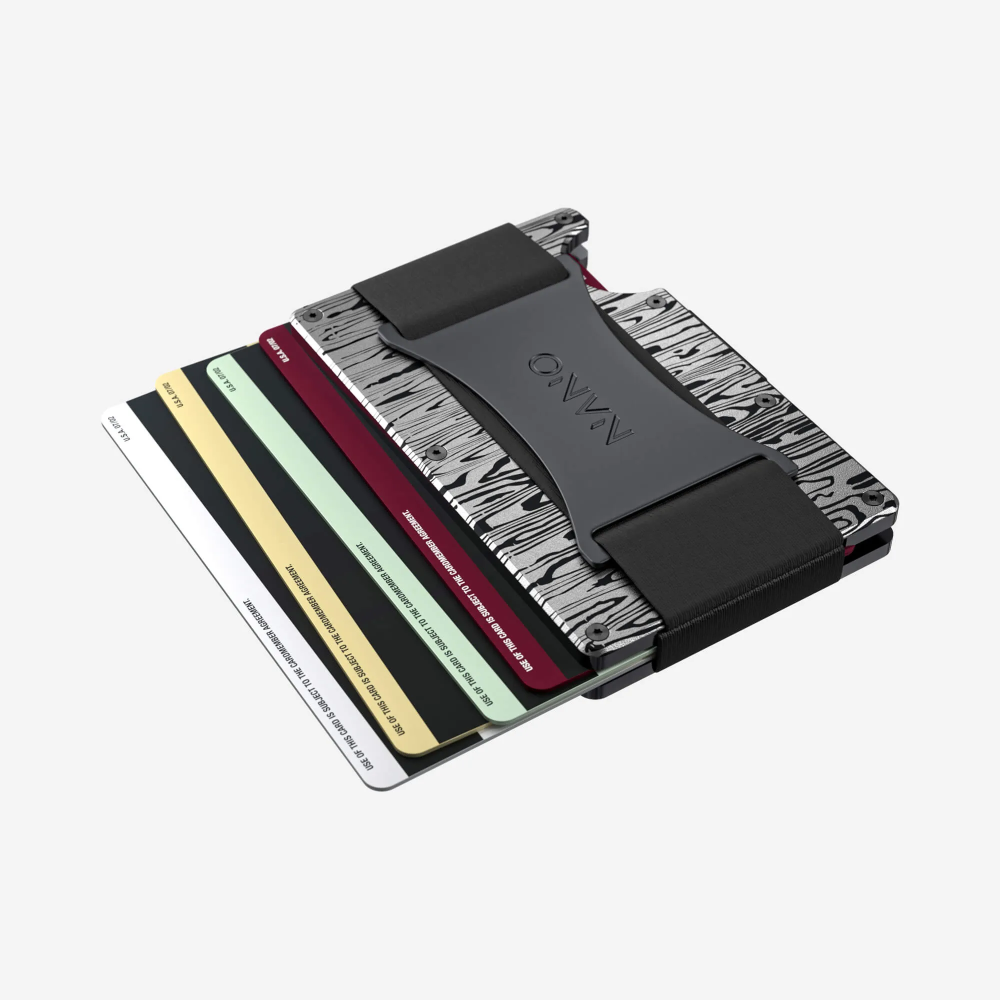 Cash Strap Wallet (Platinum Silver)