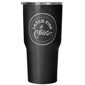 CATCH FISH & CHILL STAMP CUP