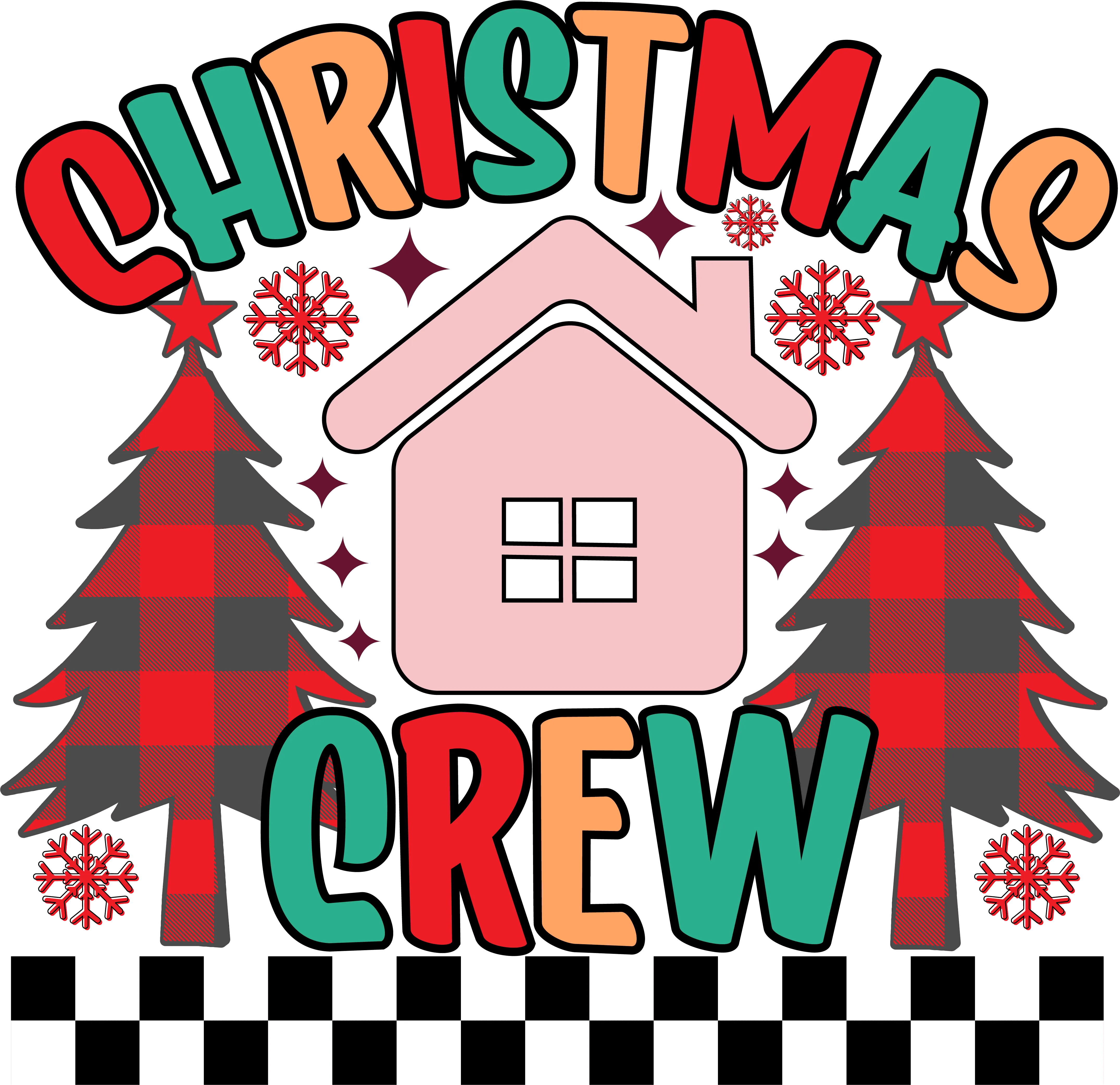 Christmas Crew - DTF Ready to Press