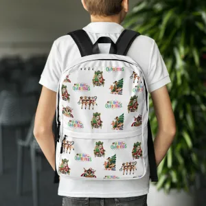 Christmas LGBTQ Water Resistant Backpack