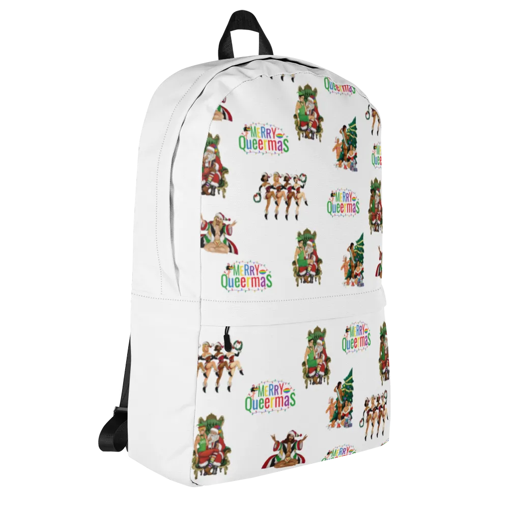 Christmas LGBTQ Water Resistant Backpack