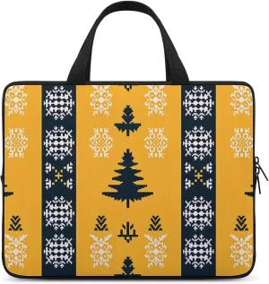 Christmas Tree Laptop Bag Water-resistant Laptop Sleeve Handle Notebook Computer Case Briefcase