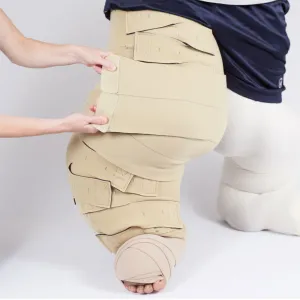 circaid reduction kit whole leg with lobe; lower leg short, upper leg short