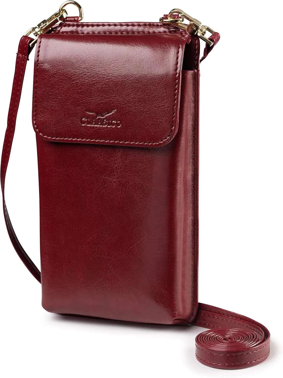 Claasico Womens Crossbody Wallet & Phone Case | iPhone/Samsung/LG Magnet Cell Pouch & Handbag