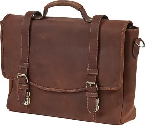 Claire Chase Messenger, Rustic Brown, One Size