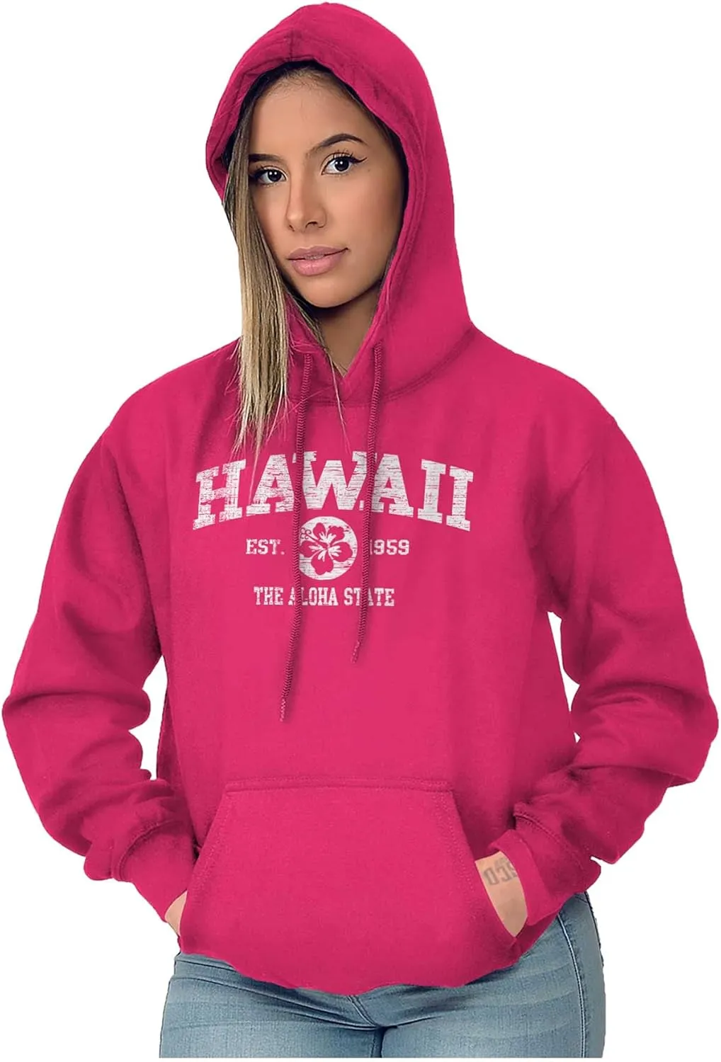 Classic Teaze Florida the Sunshine State Pride Est. Hoodie Sweatshirt Women Men