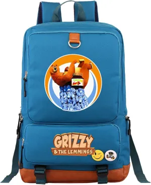 Classic Wear Resistant Laptop Bag Cartoon Casual Backpack Lightweight Large Capacity Travel Knapsack
