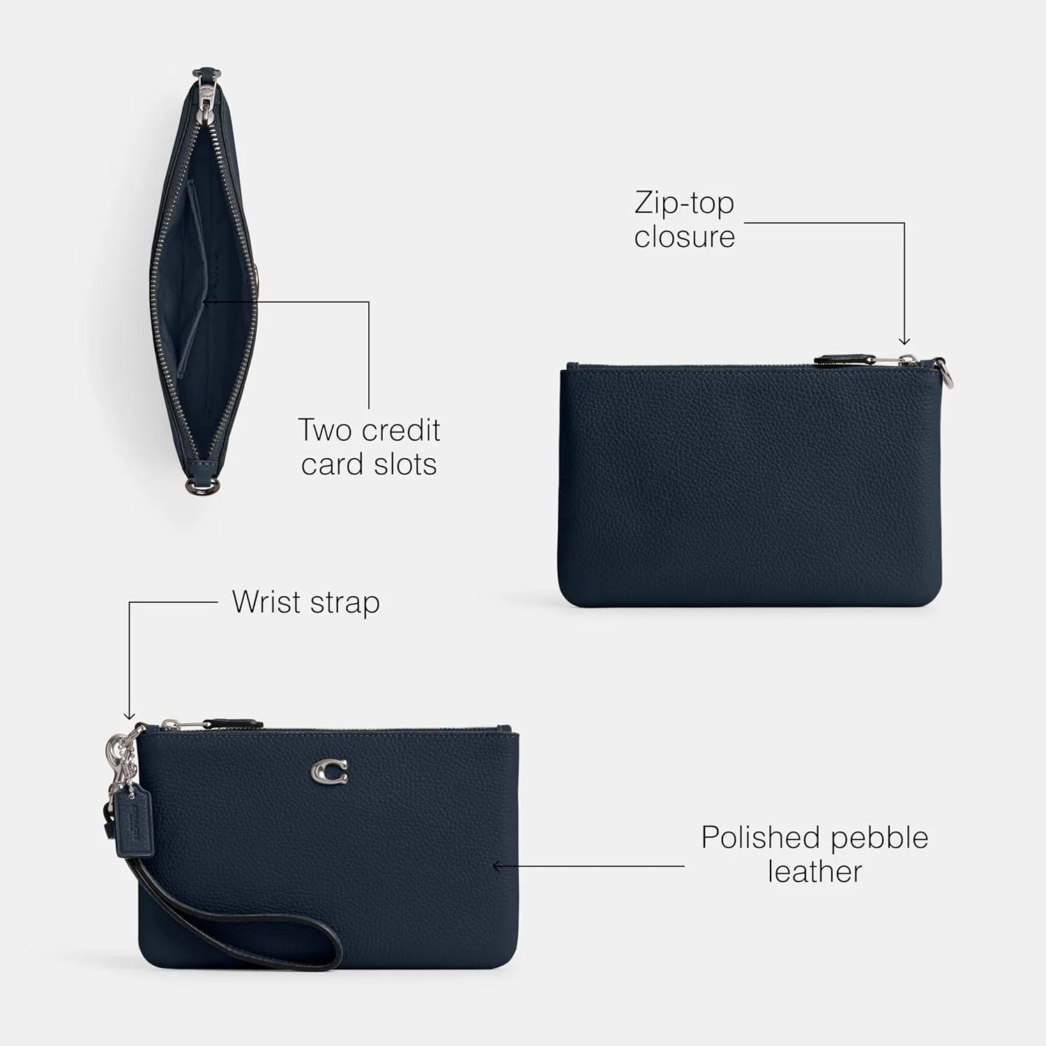 COACH Small Wristlet