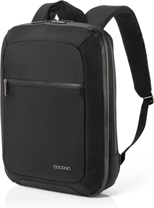 Cocoon MCP3401BK Slim 15" Backpack with Built-in Grid-IT!® Accessory Organizer (Black)