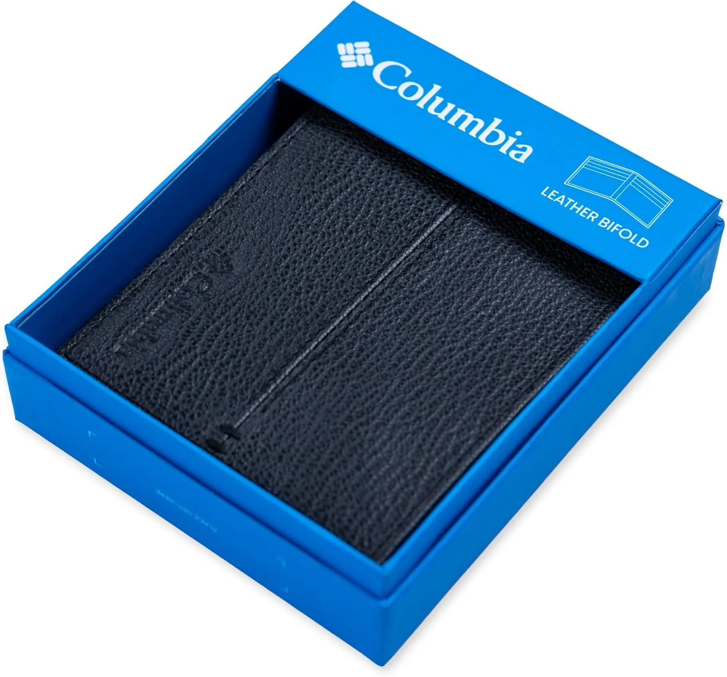 Columbia Men's Everyday Bifold Wallet-Multiple Card Slots, Id Window