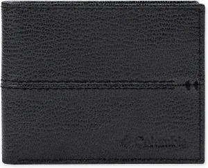 Columbia Men's Everyday Bifold Wallet-Multiple Card Slots, Id Window