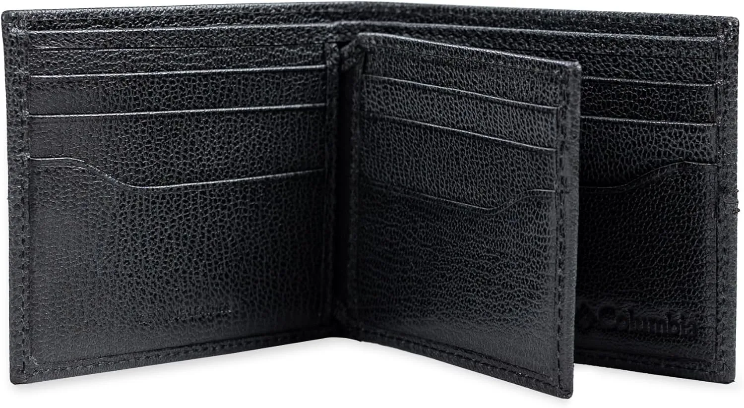 Columbia Men's Everyday Bifold Wallet-Multiple Card Slots, Id Window