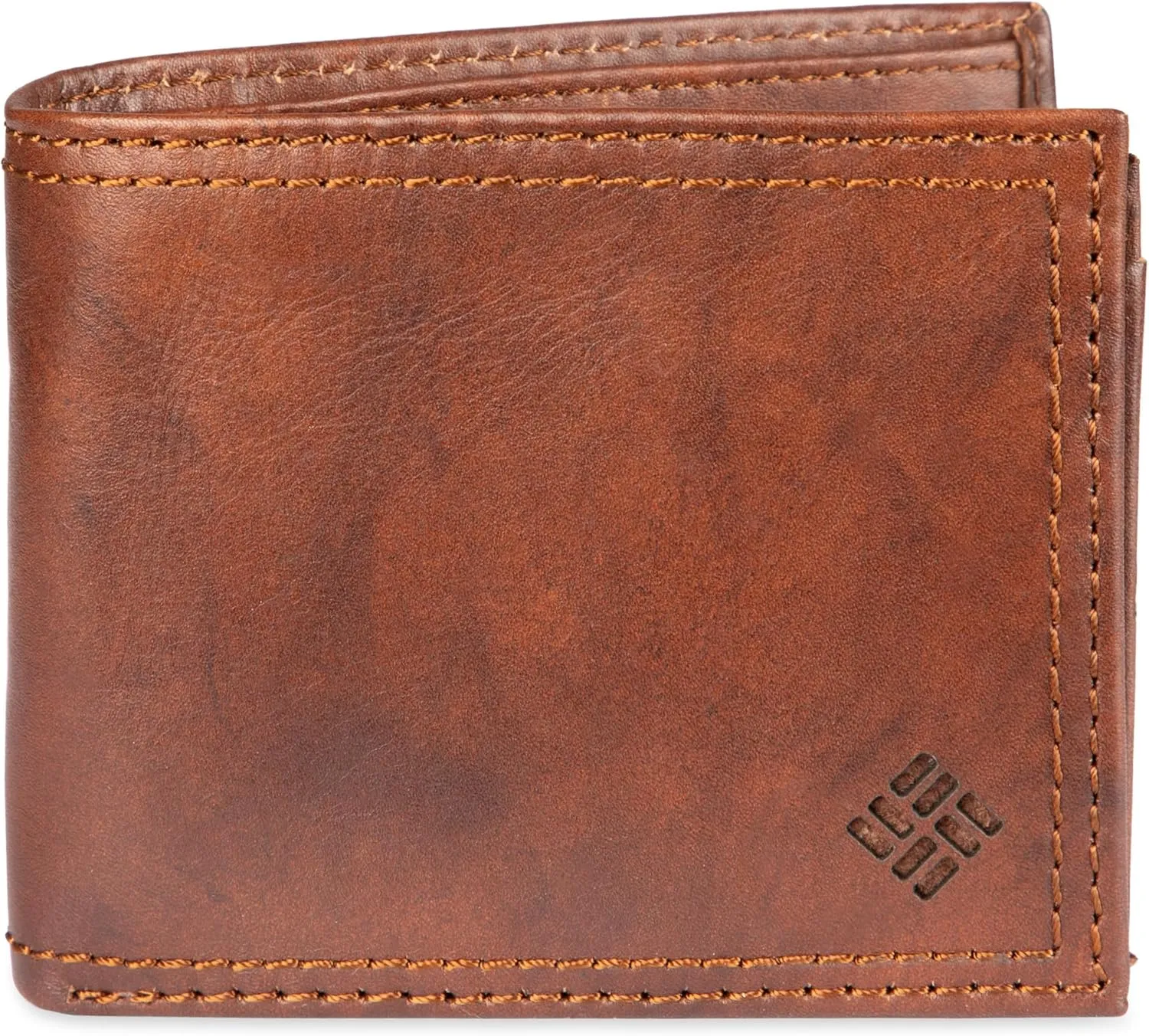 Columbia Men's Everyday Bifold Wallet-Multiple Card Slots, Id Window