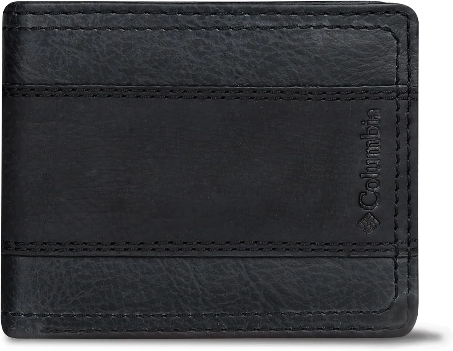 Columbia Men's Everyday Bifold Wallet-Multiple Card Slots, Id Window
