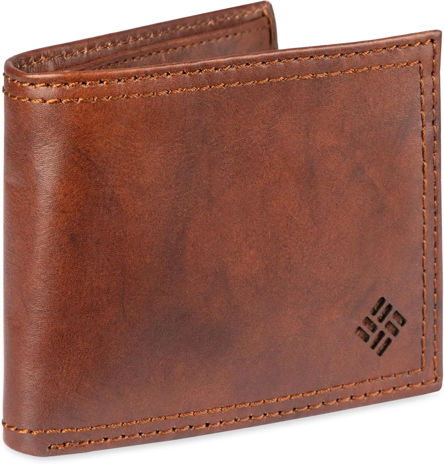 Columbia Men's Everyday Bifold Wallet-Multiple Card Slots, Id Window