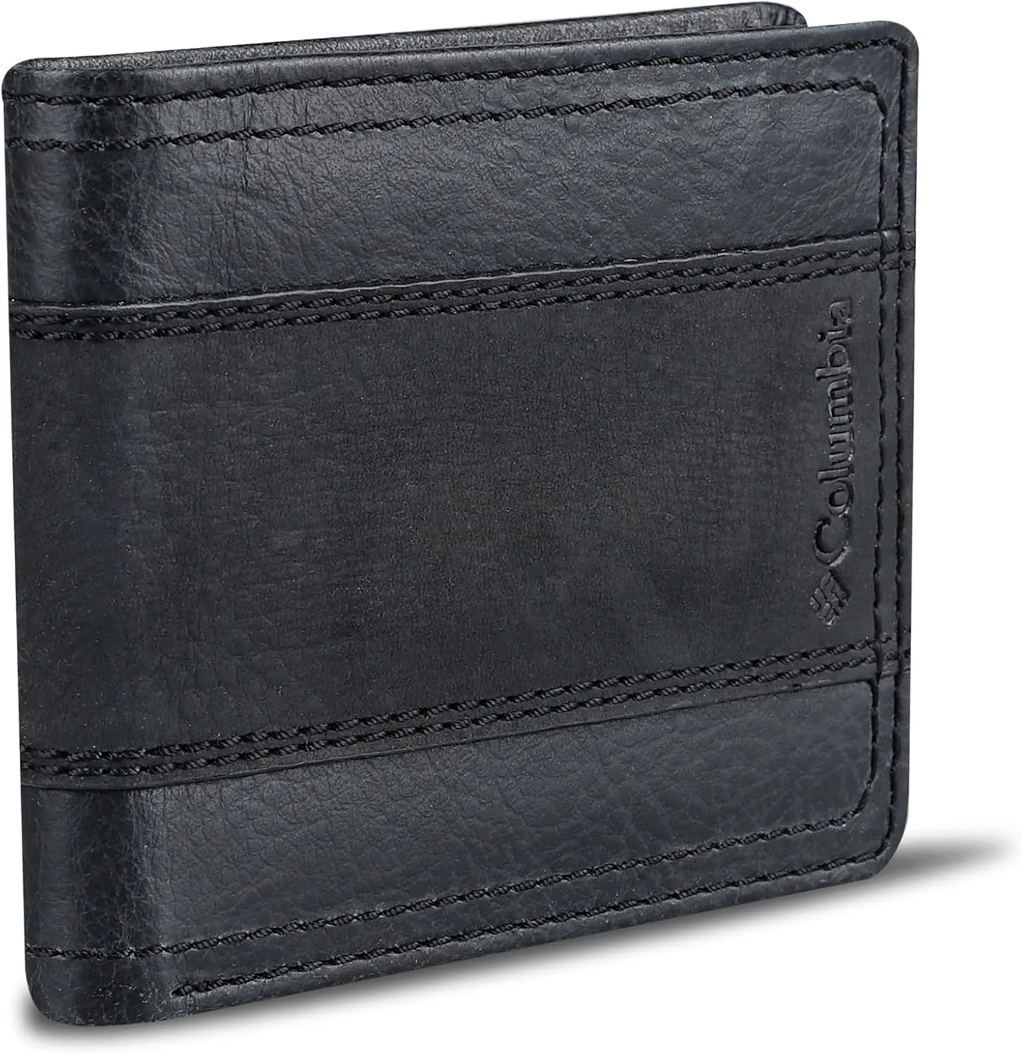 Columbia Men's Everyday Bifold Wallet-Multiple Card Slots, Id Window