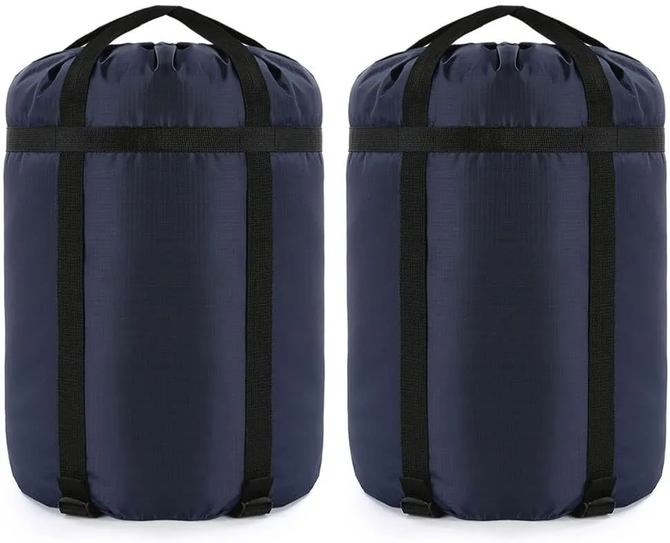 Compression Stuff Sack, 24L/36L/46L Sleeping Bags Storage Stuff Sack Organizer Waterproof Camping Hiking Backpacking Bag for Travel - Great Sleeping Bags Clothes Camping