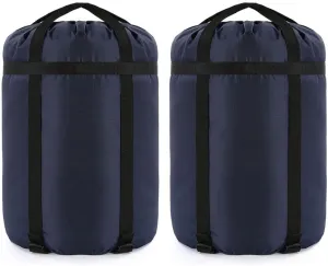 Compression Stuff Sack, 24L/36L/46L Sleeping Bags Storage Stuff Sack Organizer Waterproof Camping Hiking Backpacking Bag for Travel - Great Sleeping Bags Clothes Camping