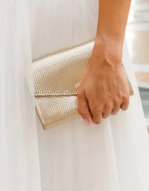 Constant Love Clutch - Grafic Gold