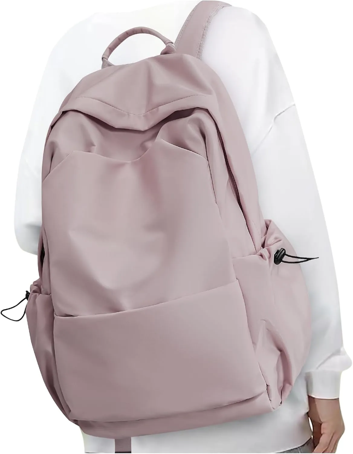 coofay Casual Backpack College Backpack Travel Backpack, Large, A-purple