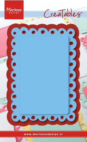 Creatables Gift Card Die, Metal, Blue