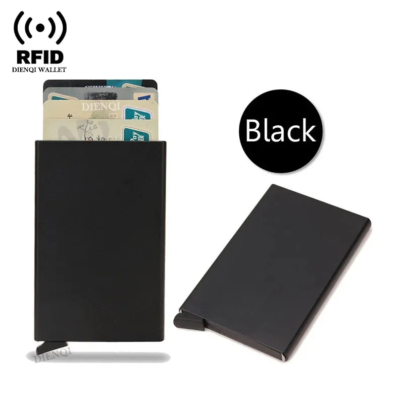 Credit Card Holder Thin Slim Metal