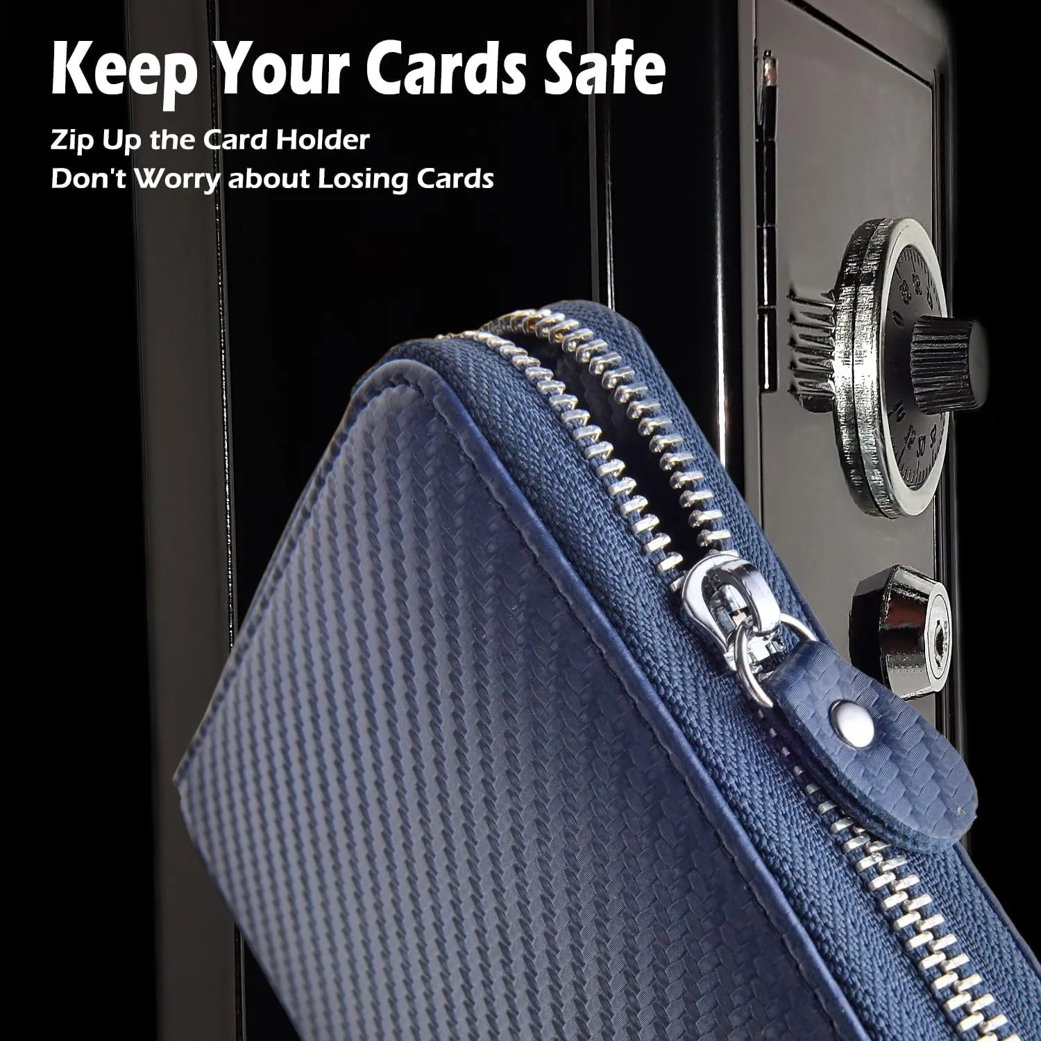 Credit Card Holder Wallet Large Leather Passport Case 42 Card Slots
