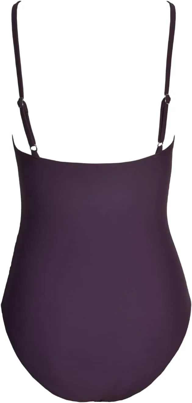 CUPSHE Women's One Piece Swimsuit Tummy Control V Neck Bathing Suits