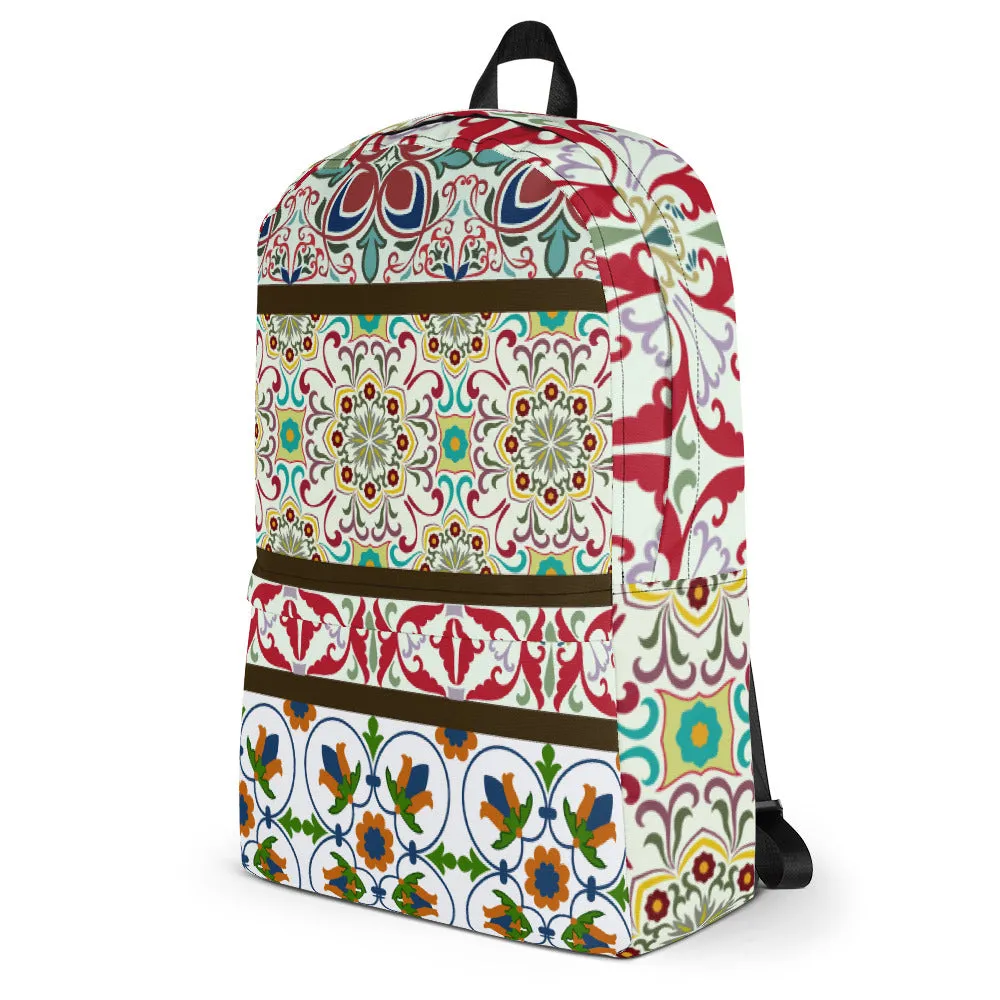 Custom-built Instant Backpack Floral Bohemian