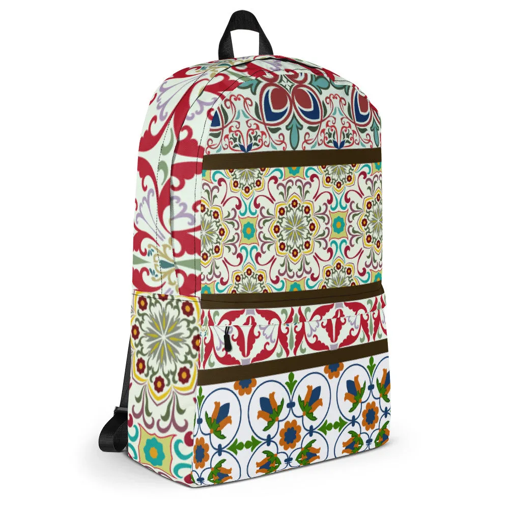 Custom-built Instant Backpack Floral Bohemian