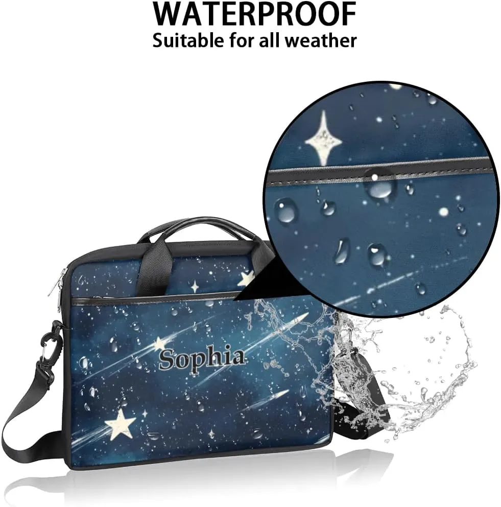 Custom-Laptop-Bag for-Adults Personalized Laptop-Shoulder-Bag with-Name Computer-Bag Meteor Work-Bag