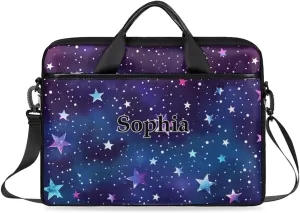 Custom-Laptop-Bag for-Adults Personalized Laptop-Shoulder-Bag with-Name Computer-Bag Meteor Work-Bag