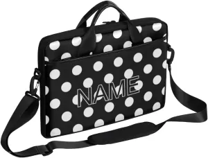 Custom Laptop Bag with Name Personalized 15 Inch Shoulder Computer Bag