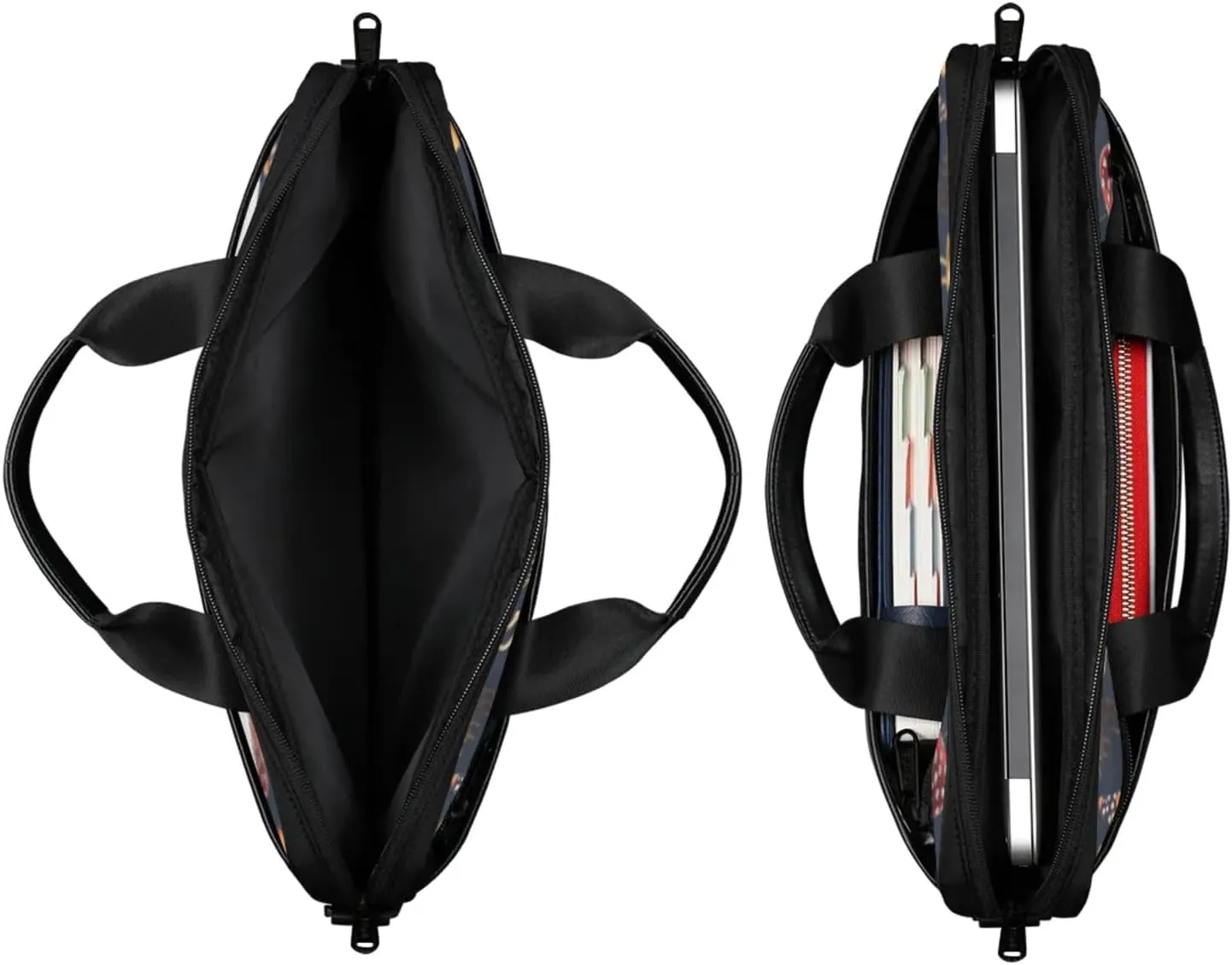 Custom Laptop Bag with Name Personalized 15 Inch Shoulder Computer Bag