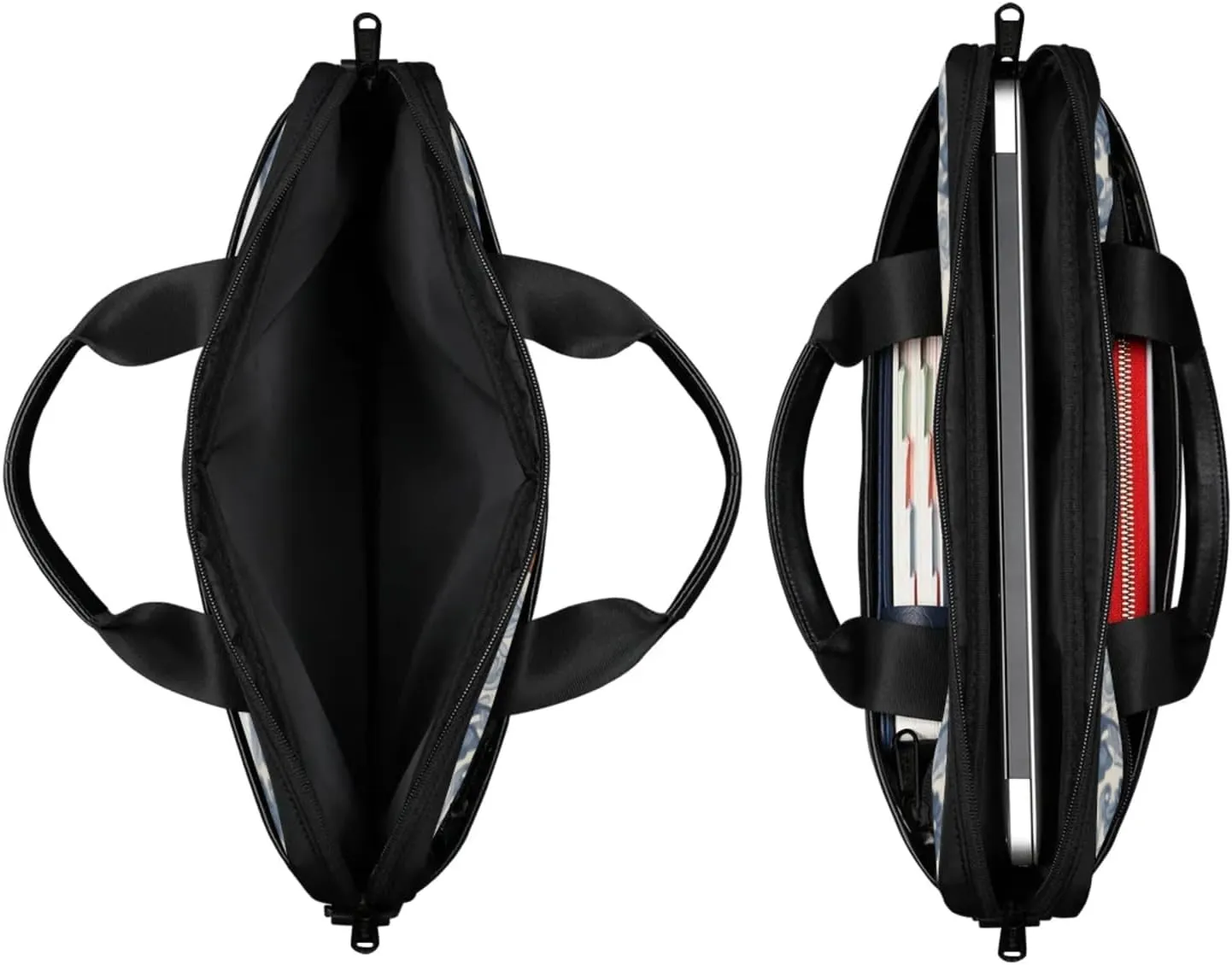 Custom Laptop Bag with Name Personalized 15 Inch Shoulder Computer Bag