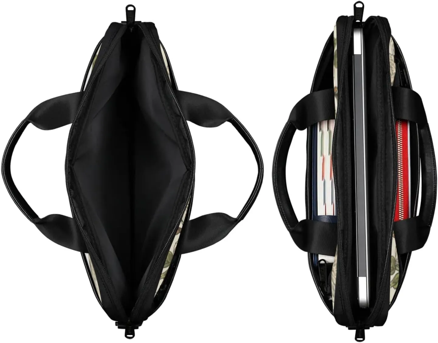 Custom Laptop Bag with Name Personalized 15 Inch Shoulder Computer Bag