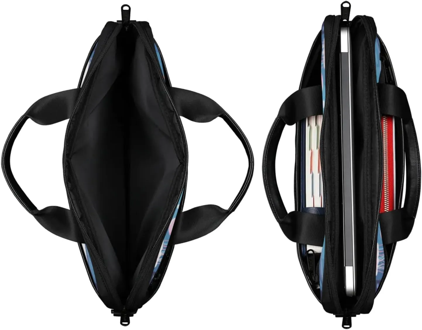Custom Laptop Bag with Name Personalized 15 Inch Shoulder Computer Bag