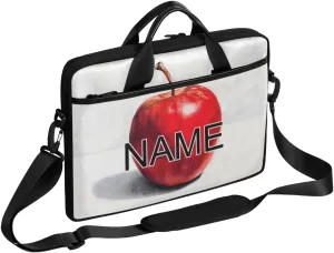 Custom Laptop Bag with Name Personalized 15 Inch Shoulder Computer Bag