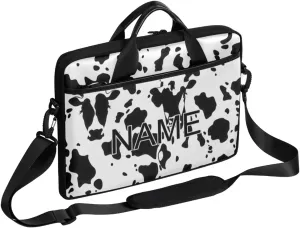 Custom Laptop Bag with Name Personalized 15 Inch Shoulder Computer Bag