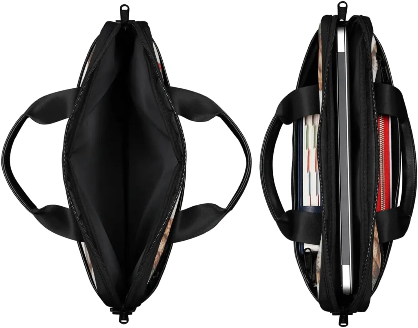 Custom Laptop Bag with Name Personalized 15 Inch Shoulder Computer Bag