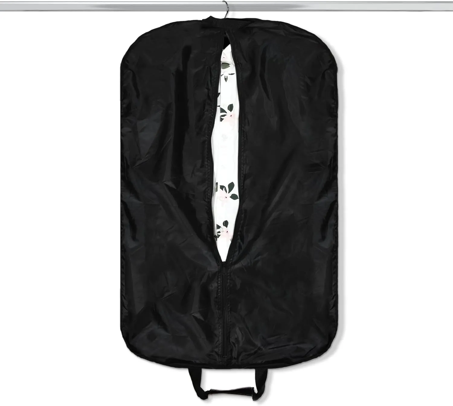 DALIX 39" Garment Bag Cover for Suits and Dresses Clothing Foldable w Pockets (Dark Green)