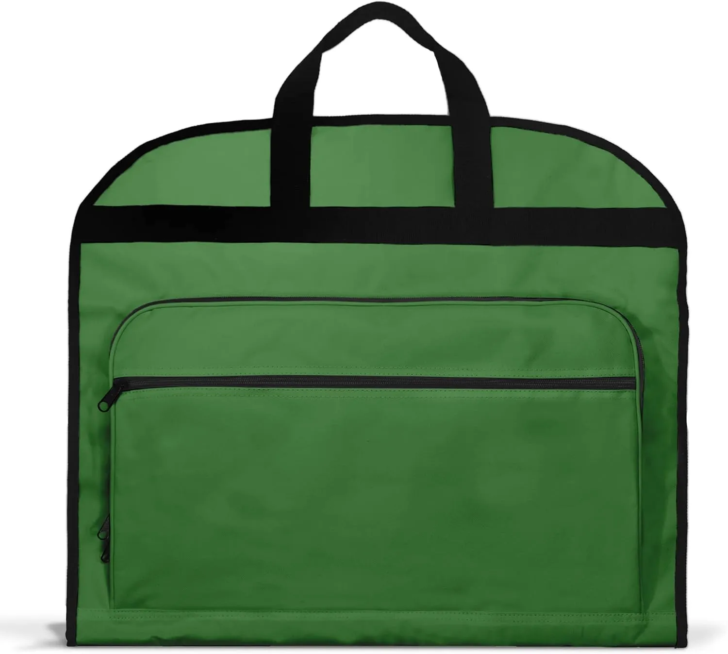 DALIX 39" Garment Bag Cover for Suits and Dresses Clothing Foldable w Pockets (Dark Green)