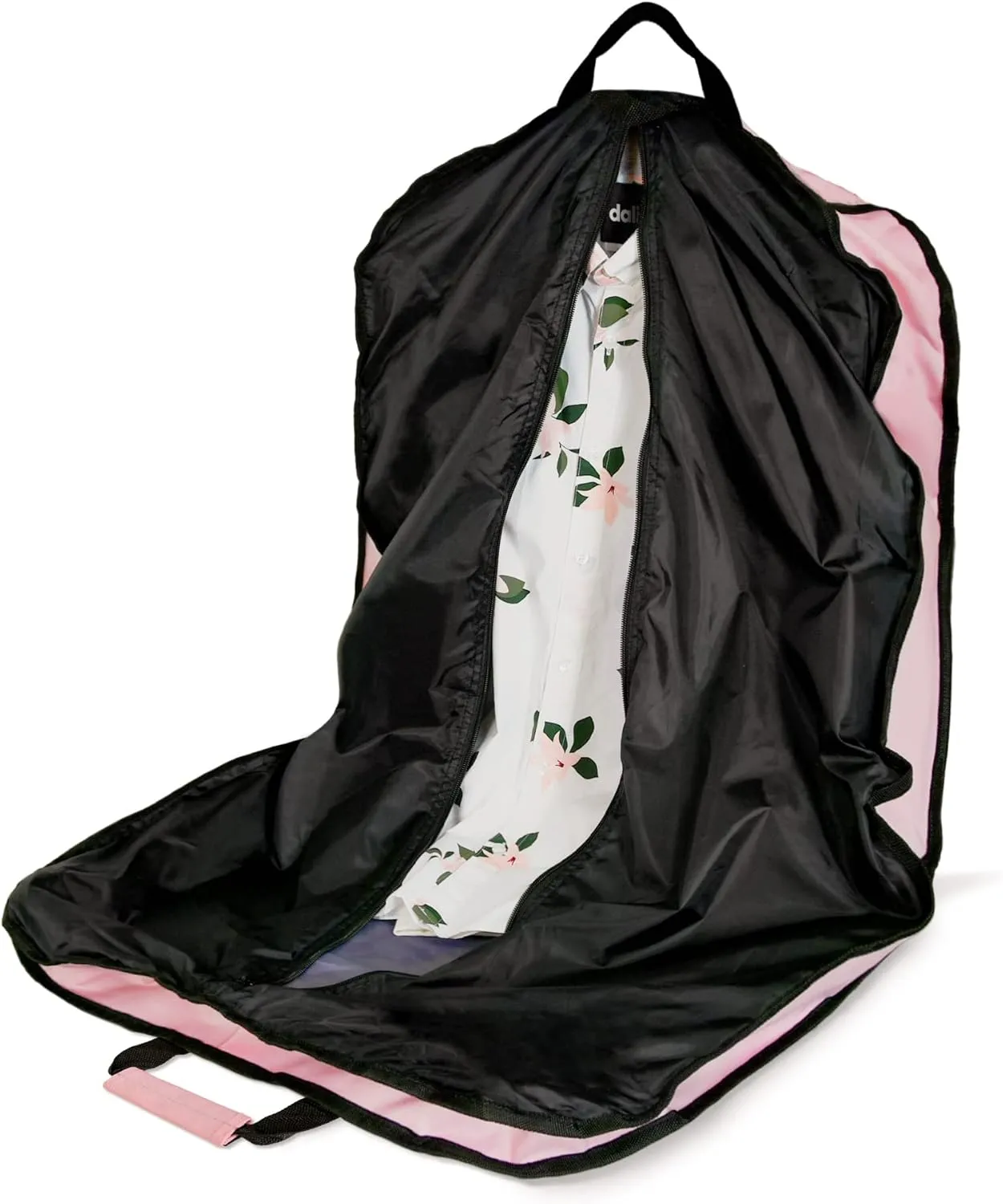 DALIX 39" Garment Bag Cover Suits Dresses Clothing Foldable Shoe Pocket in Pink
