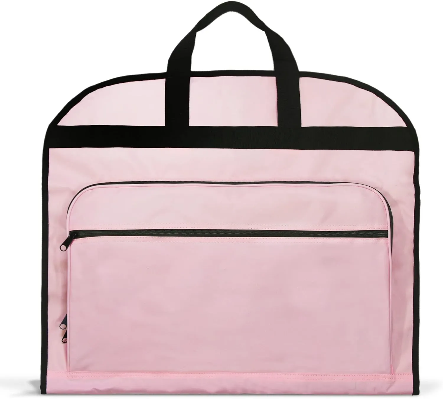DALIX 39" Garment Bag Cover Suits Dresses Clothing Foldable Shoe Pocket in Pink