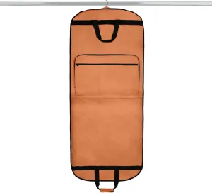 Dalix 60" Foldable Garment Bag Suits Cover Dresses w Front Pocket