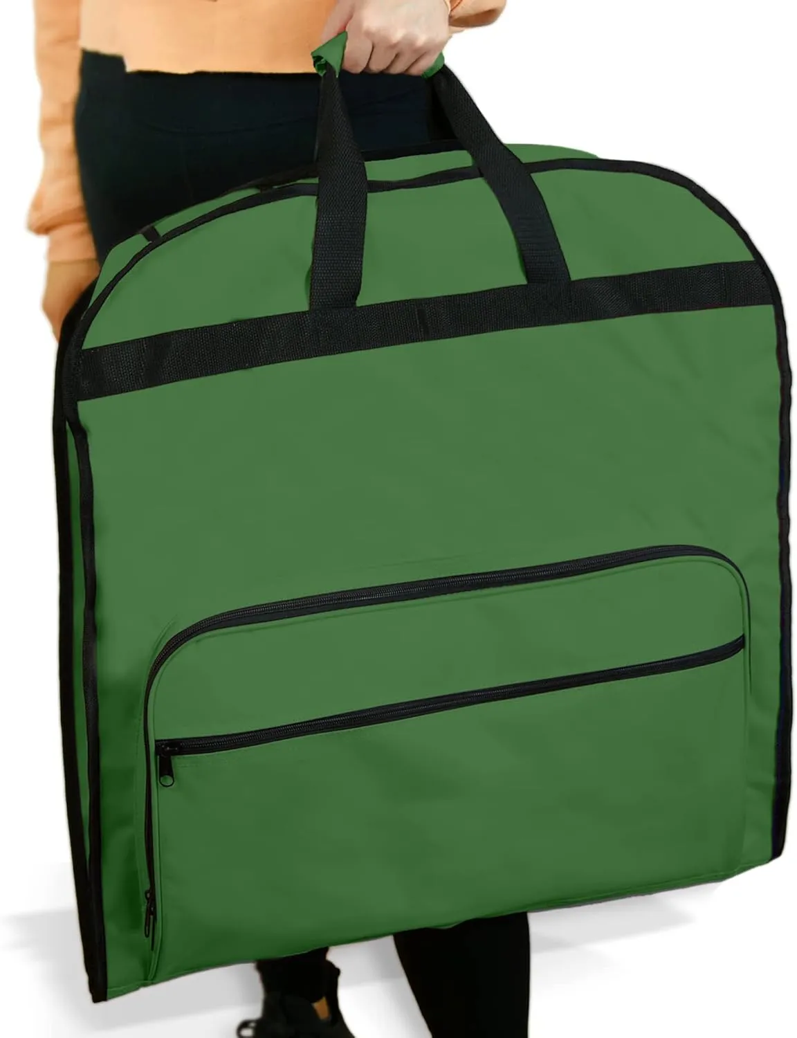 Dalix 60" Foldable Garment Bag Suits Cover Dresses w Front Pocket