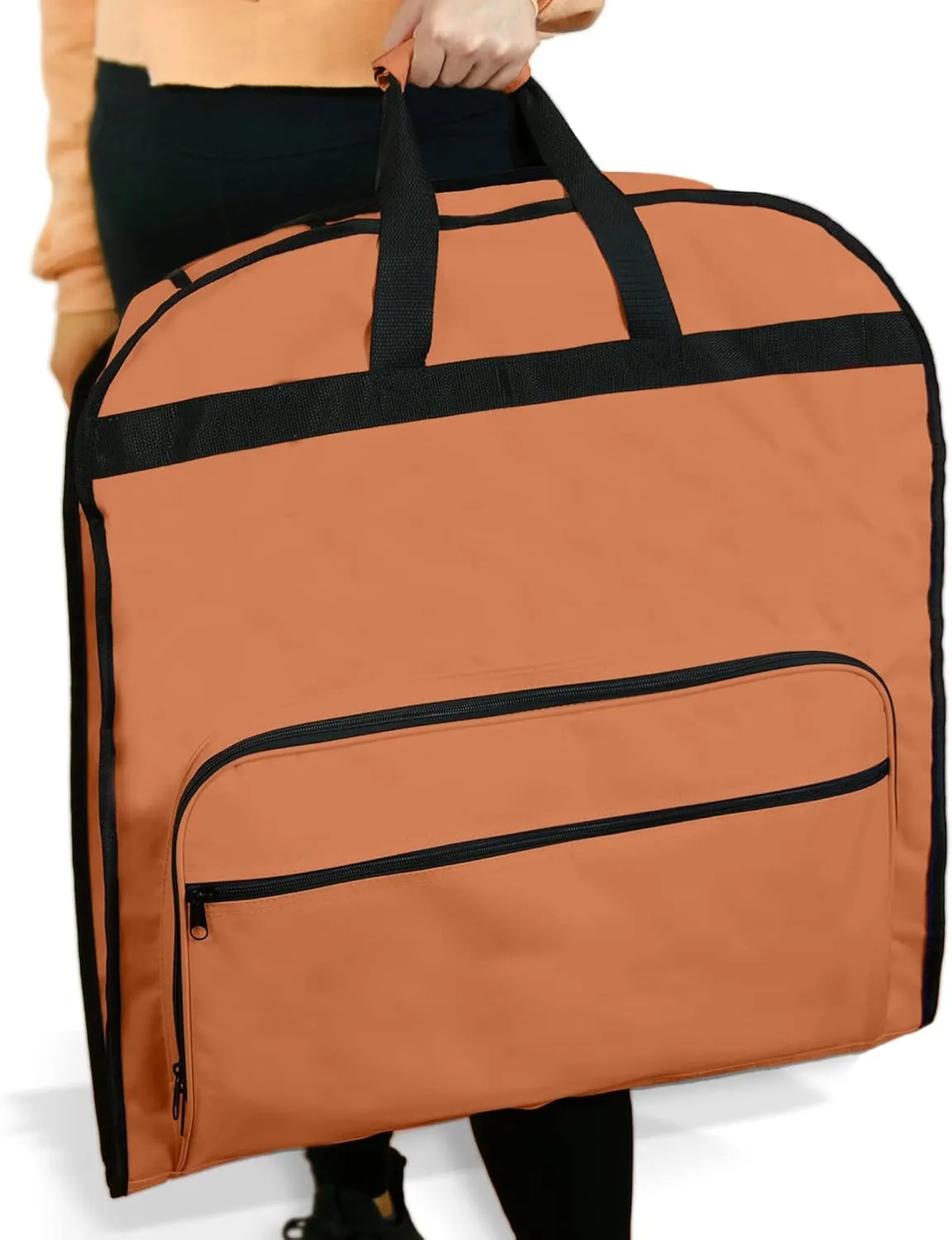 Dalix 60" Foldable Garment Bag Suits Cover Dresses w Front Pocket