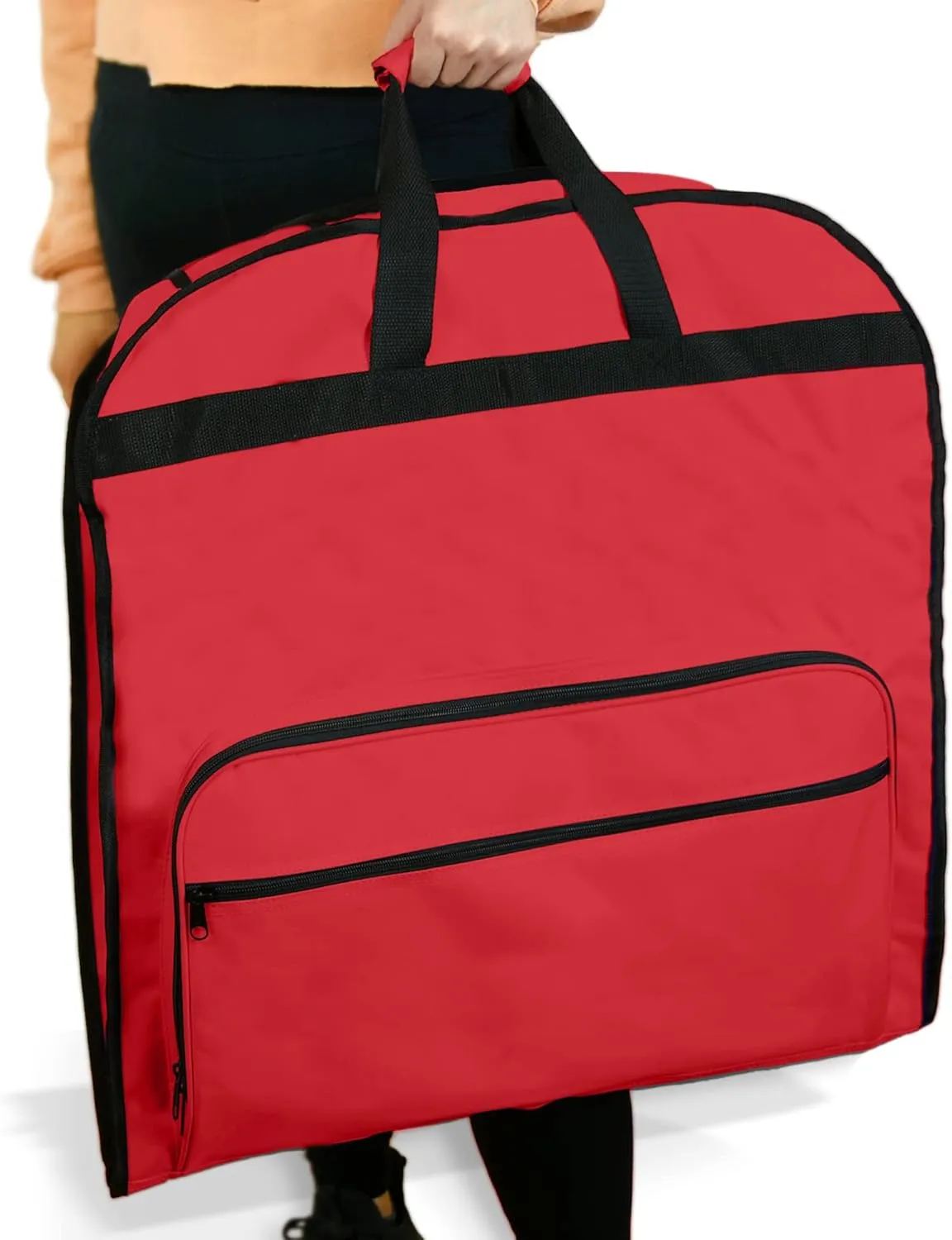 Dalix 60" Foldable Garment Bag Suits Cover Dresses w Front Pocket