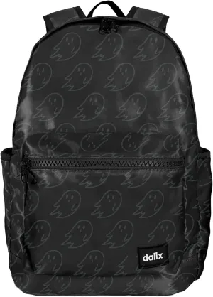 DALIX Everyday Explorer Backpack in Black Ghost for Travel Laptop Book Bag for Men Women